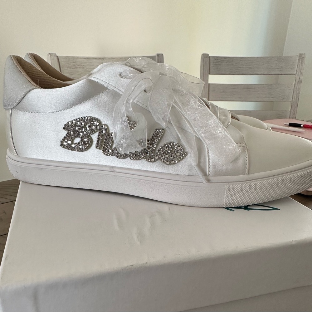Betsy Johnson Bride Sneakers